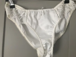 Lepel Intimates Brief cream wedding brief new uk small new lace satin edge uk 10 - Picture 1 of 6