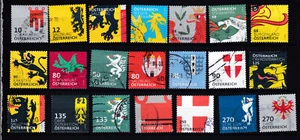 Schönes LOT 21 Stk. der Euro Freimarken sauber Gestempelt - Bild 1 von 2