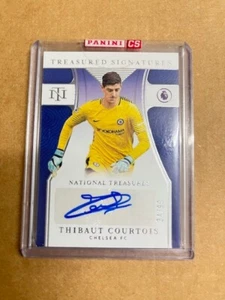 2021-22 CHRONICLES NATIONAL TREASURED THIBAUT COURTOIS AUTO AUTOGRAPH 34/99 - Picture 1 of 2