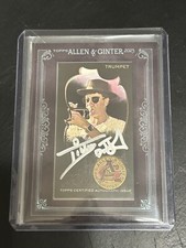 2023 Topps Allen & Ginter X Timmy Trumpet /22 Framed Auto Black Frame Silver Ink