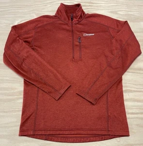 Men’s Berghaus 1/2 Zip Pullover Activewear Top Size US Adult Medium - Picture 1 of 18
