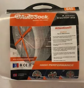 AutoSock 645 Size-645 Tire Chain Alternative - Picture 1 of 6