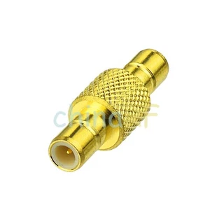 SMB adapter plug to plug male pin straight connector adapter - Picture 1 of 3