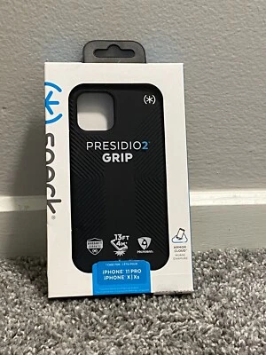 Funda para teléfono Speck Presidio2 Grip Apple iPhone 11 Pro/X/XS negra Foto 1 de 2