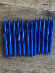 Paper Mate Inkjoy 300RT Druckkugelschreiber, 1,0 mm Blaue Tinte (PKT 12 STIFTE). - Bild 1 von 8