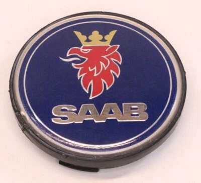 1999 - 2007 年萨博中心盖 2.5 英寸 9 - 3 9 - 5 轮毂盖车轮 5236294 原始设备制造商 — 第 1/4 张图片