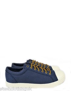 Lyle and Scott Men's Toe Cap Canvas Pump Slate Blue (LSFW001) PRICE REDUCTIONS - Picture 1 of 30