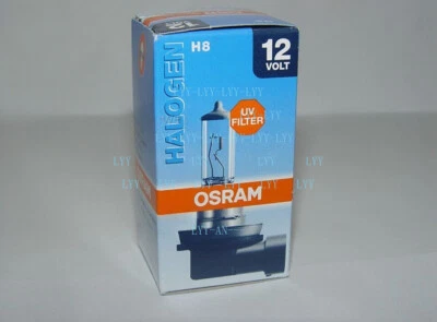 Osram H8 12V35W 64212 PGJ19-1 3200K Lámpara HALÓGENA HECHA EN ALEMANIA 12V 35W Bombilla Foto 1 de 3