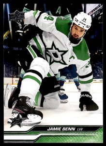 2023-24 Upper Deck Series 1 Base #58 Jamie Benn Dallas Stars