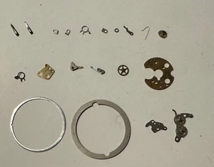 20 Spare Parts Heuer Hamilton Breitling Buren 11 12 15 Used Vintage - Picture 1 of 1
