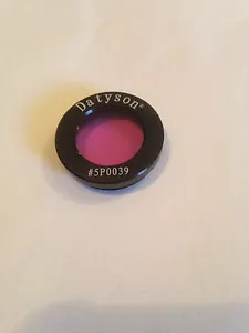 Filtro planeta rojo para tornillos telescópicos en el ocular hilo de 1,25" VENDEDOR DEL REINO UNIDO - Imagen 1 de 2