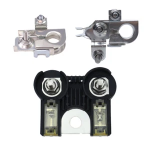 3pcs Battery Fuse Positive/Negative Battery Terminals Kit Fit for Ford F-150 - Picture 1 of 23