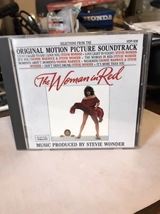 STEVIE WONDER THE WOMAN IN RED 1984 CD ORIGINAL SOUNDTRACK MOTOWN JAPAN PRINT - Picture 1 of 5