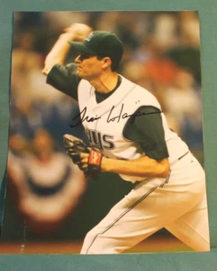 FOTO DE BÉISBOL FIRMADA POR HARPER, TRAVIS 2000-2006 TAMPA BAY RAYS - Imagen 1 de 1