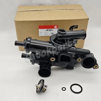 Conjunto de carcasa de termostato Cummins para 07-12 Dodge Caliber 07-17 Jeep Compass Foto 1 de 4