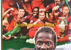 399 PORTUGAL PUZZLE 5 HEROIS DO EURO 2016 STICKER PANINI FUTEBOL 2016 2017 - Picture 1 of 1