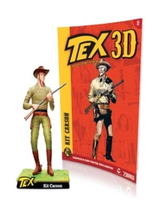 TEX 3D collezione KIT CARSON Statuina Figure 12 cm - Picture 1 of 1