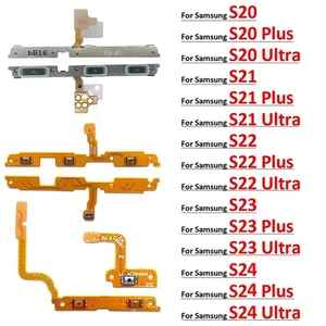Power Volume Button Flex Cable For Samsung Galaxy S20 S21 S22 S23 S24 S25+ Ultra - Picture 1 of 42