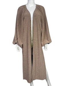 Jen's Pirate Booty Free People Mujer XS/S Dorado Cámara Lenta Boho Bata Plumero Usado en Excelente Condición - Imagen 1 de 4