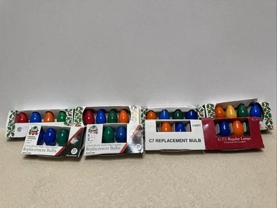 32 C-7 Bright Christmas Bulbs 5 Watts CHRISTMAS LIGHTS New Old Stock (N) - Image 1 of 2