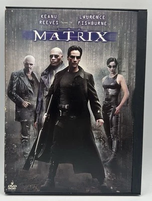 The Matrix DVD Widescreen Keanu Reeves Laurence Fishburne Hugo Weaving 1999 - Image 1 of 3