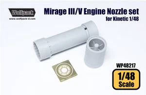 Mirage III/V SNECMA ATAR 9C Engine Nozzle set - Wolfpack WP48217 skala 1/48 - Bild 1 von 1