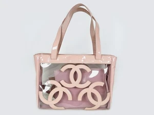 CHANEL 9th Enamel Peach Beach Bag Shoulder Bag 4VCHB21590 87945820 - Picture 1 of 23