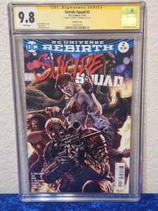 Margot Robbie Signed ~ Suicide Squad #2 Bermejo Variant CGC SS 9.8 Harley Quinn - Picture 1 of 4