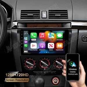 Android Auto Apple CarPlay For Mazda 3 2003-2008 Car Radio Stereo GPS Navi 2+32G - Bild 1 von 14