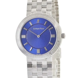 Audemars Piguet 15026BC.G.1117BC OH approved K18WG solid blue round Used HOUB-0 - Picture 1 of 7