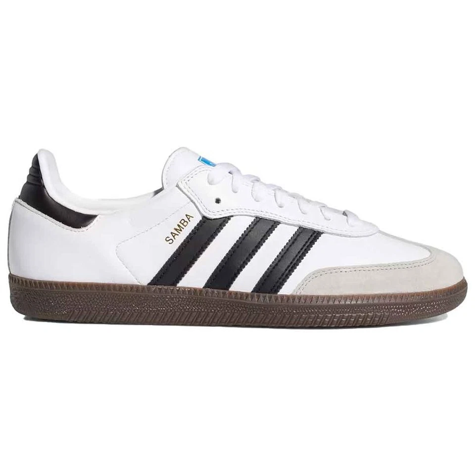 ADIDAS SAMBA ADV WHITE/BLACK/GUM MENS SNEAKERS - Image 1 of 1