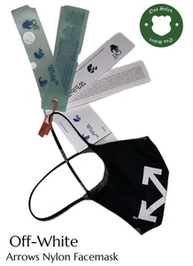 Off-White Logo Face Mask L NWT 100% Authentic * $230 Retail * - Picture 1 of 3