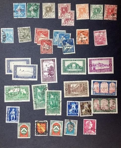 French Algeria Outstanding Selection of 36 MH/Used Stamps See Scan #13 - #210 - Picture 1 of 2