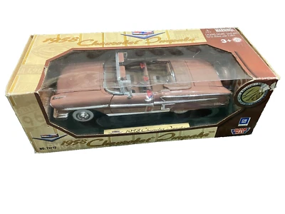 1958 Chevrolet Impala 1:18 Scale MOTORMAX Die Cast Brown - Image 1 of 4