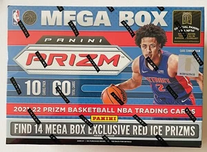 2021-22 Panini Prizm Basketball Mega Box look for Silver Prizms, Autos, inserts - Picture 1 of 3