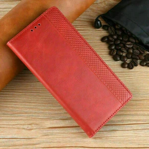 For Sharp AQUOS Sense3 Plus Retro Magnetic Phone Case Protective Cover Shell - Picture 1 of 16