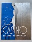 1937 The French Casino Cabaret Theater in New York Program