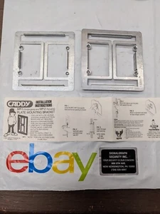 CADDY MP2 DUPLEX PLATE MOUNTING BRACKET LOW VOLTAGE - Picture 1 of 1