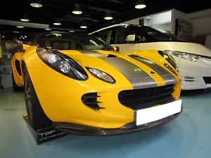 S2 style Carbon fiber front lip splitter spoiler fit for Lotus 02-08 Elise S2 R - Picture 1 of 4