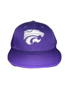 Kansas K State Wildcats One Fit Fitted Baseball Hat Cap Youth - Picture 1 of 3