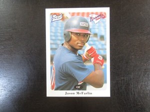 1996 Best Greenville Braves # 20 Jason McFarlin Card (B60) Atlanta Braves