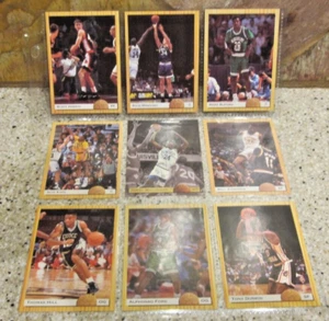 Hoja de coleccionista de baloncesto Classic Draft Picks 1993 9 cartas 1-4 - Imagen 1 de 5