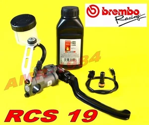 Hauptbremszylinder Brembo Radial Rcs 19 + Set Tank Öl + Öl Dot 4 - Bild 1 von 1