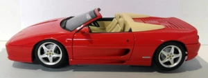 UT Models 1/18 Scale Diecast - 22106 Ferrari F355 Spider Red Cream Interior - Picture 1 of 7