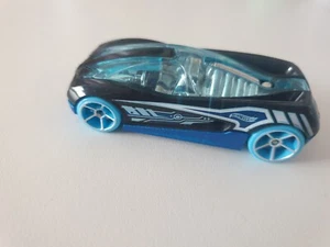 Hot Wheels Metaloid Car Black and Blue Rare Made in Thailand - Picture 1 of 3
