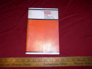 MANUAL OPERADOR CARGADOR ARTICULADO ESTUCHE W24B 9-3351 S/N 9120798 y posterior - Imagen 1 de 4