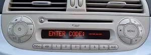 Code Codice Sblocco radio Fiat 500 BOSCH e/o BLAUPUNKT - Imagen 1 de 4