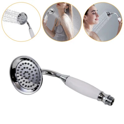 Handbrause Retro Nostalgie Duschkopf Brause 1/2 " Schlauch Anschluss NEW - Bild 1 von 4