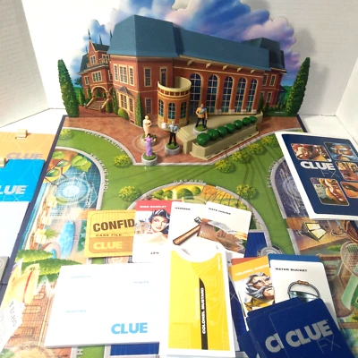 CLUE FX Electronic Talking 3D Mansion Mystery Board Game Parker Bros - Complete - Image 1 of 4