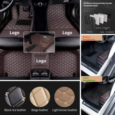 Fit Dodge Dakota Crew/Standard/Extended Cab 2005-2011 Car Floor Mats Auto Carpet Foto 1 de 4